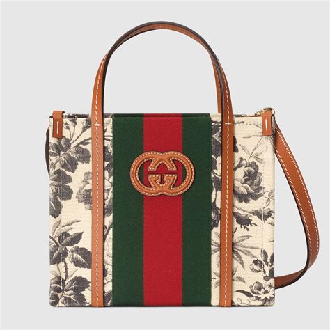 gucci インターロッキングg|Gucci インターロッキングG付き ミニトートバッグ.